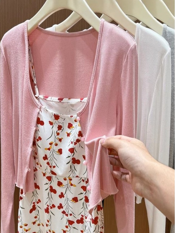 Summer Clothing Wraps - Büyük Beden Modal Uzun Kollu Kadın