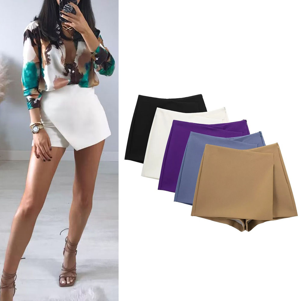 Summer Zara - MUJER Skort Kadınlar için Yüksek bel